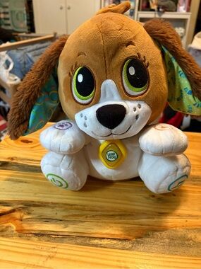 LeapFrog Interactive Plush Puppy - Brown & White